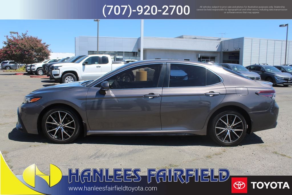 Certified Used 2022 Gray Toyota SE image 2