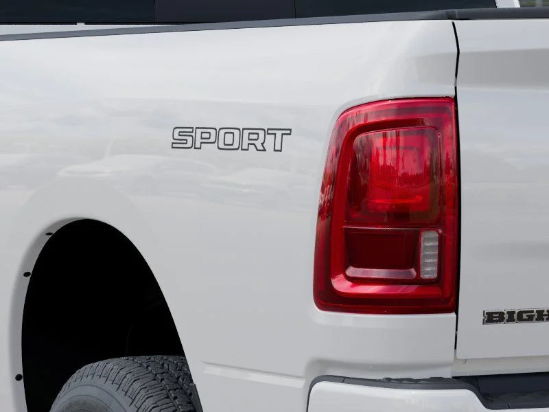 New 2026 Bright White Clear-Coat Exterior Paint RAM Big Horn image 10
