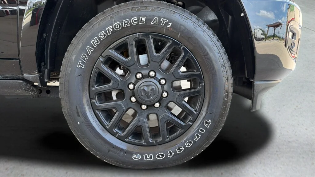 Used 2025 Diamond Black Crystal Pearlcoat Ram Limited image 12