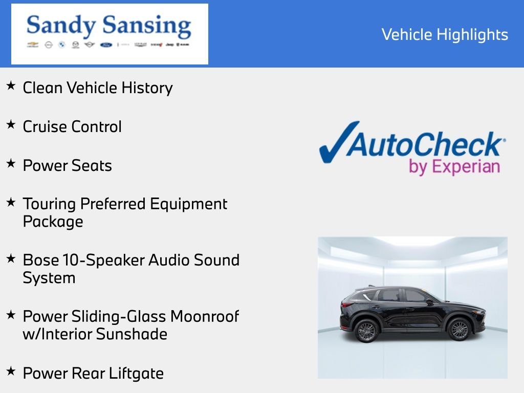 Used 2020 Black Mazda Touring image 8