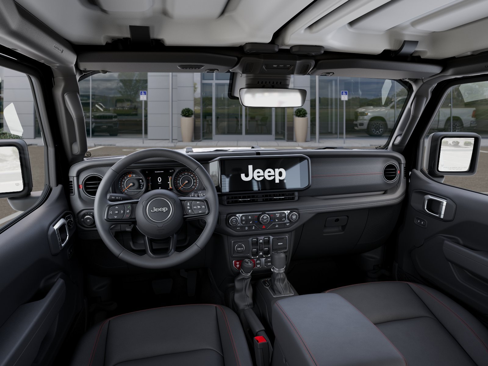 New 2026 Black Clear-Coat Exterior Paint Jeep Rubicon image 51