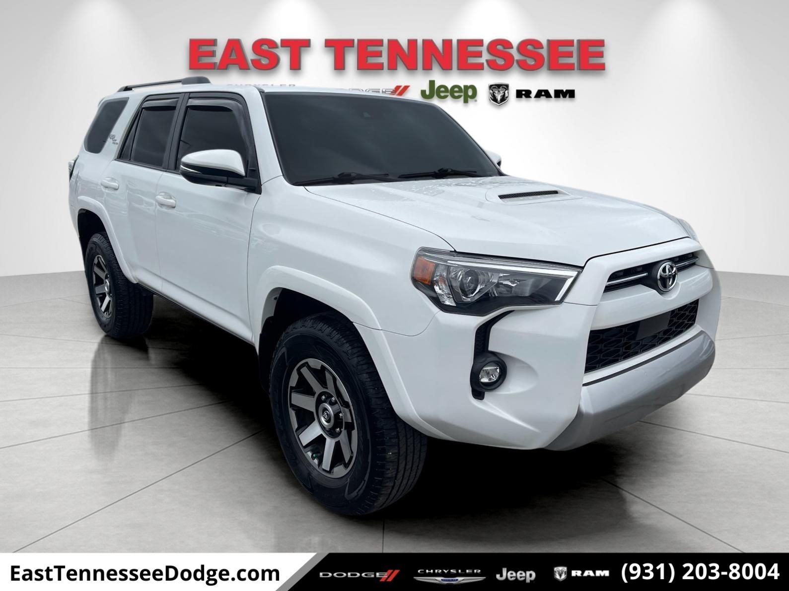 Used 2021 White Toyota TRD Off-Road Premium image 1