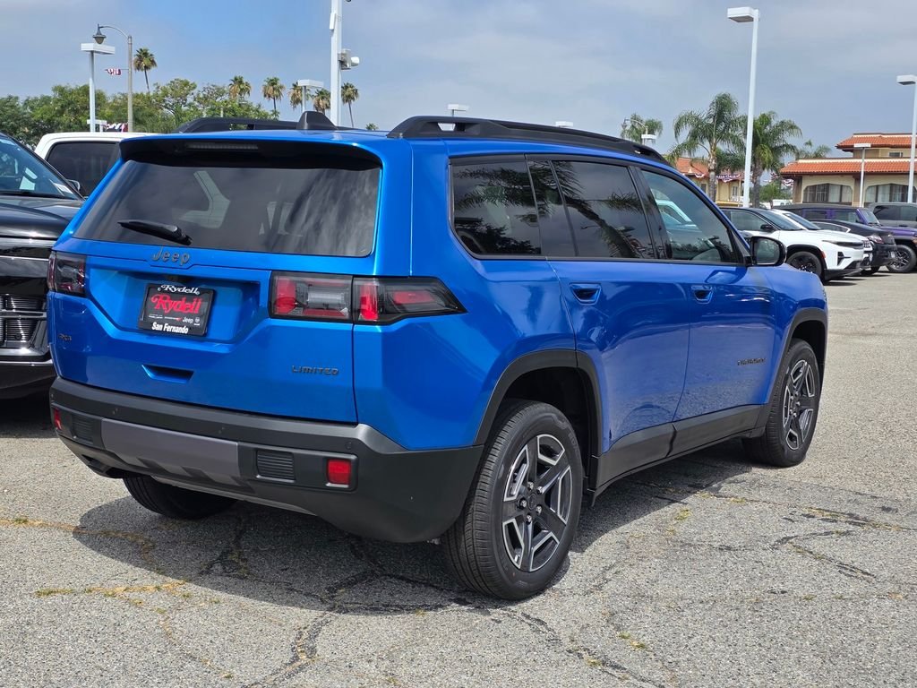 New 2026 Hydro Blue Pearl-Coat Exterior Paint Jeep Limited image 4