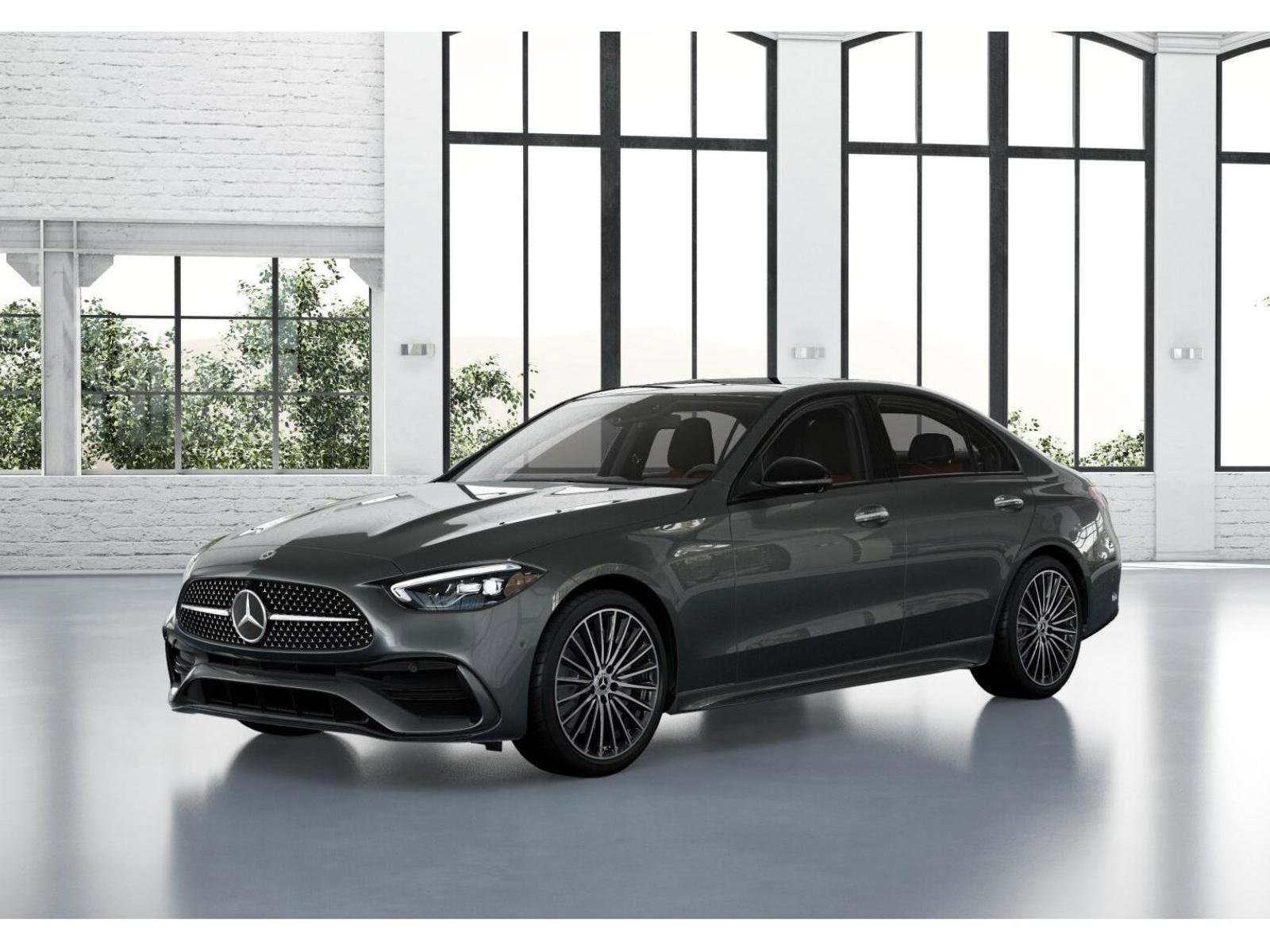 New 2026 Selenite Grey Metallic Mercedes-Benz C 300 image 40