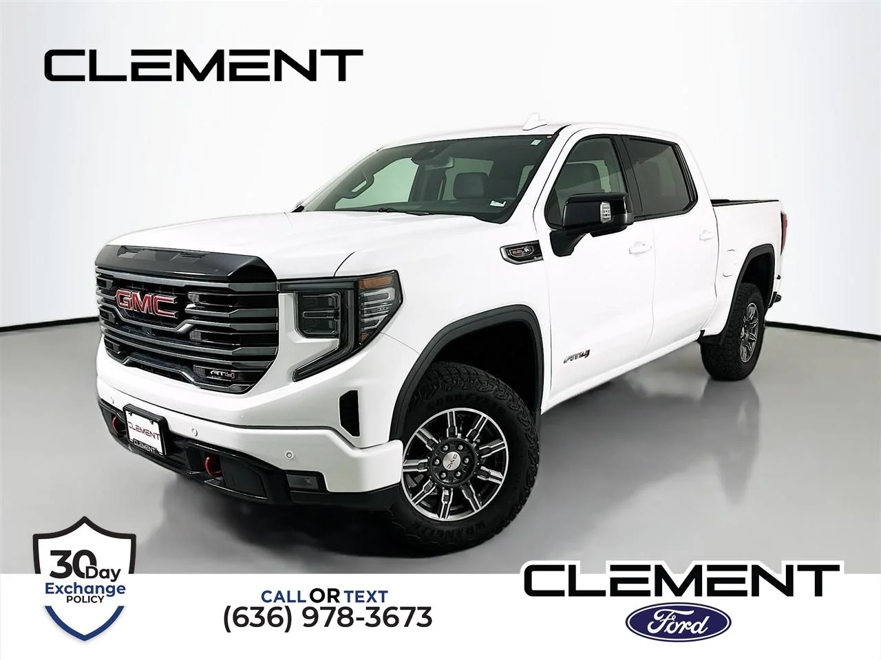 Certified Used 2025 Summit White GMC AT4 image 1
