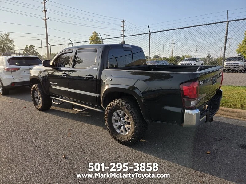 Used 2018 BLACK TOYOTA SR5 DOUBLE CAB 5