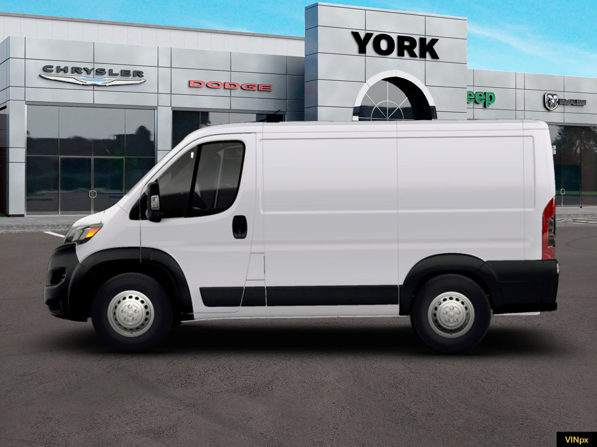New 2026 Bright White Clear-Coat Exterior Paint RAM Tradesman image 15