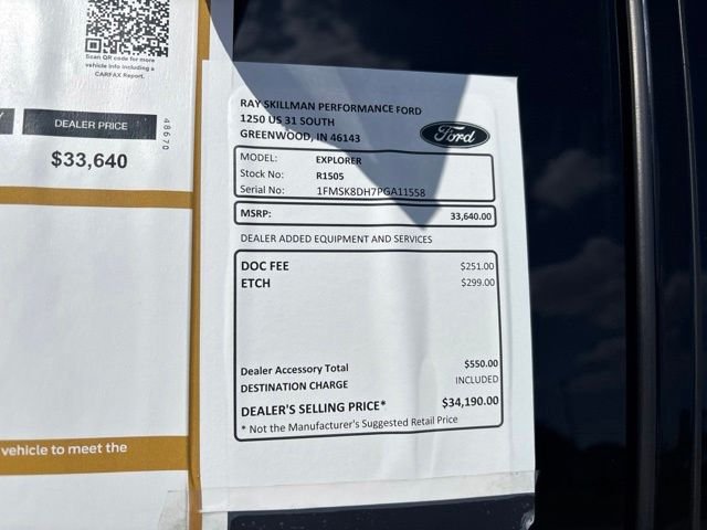 Certified Used 2023 Black Ford XLT image 2