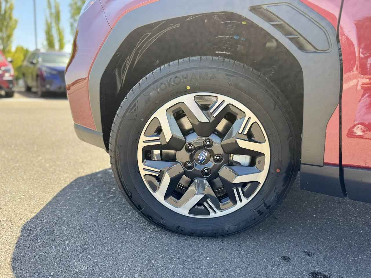 New 2026 Crimson Red Pearl Subaru Premium image 49