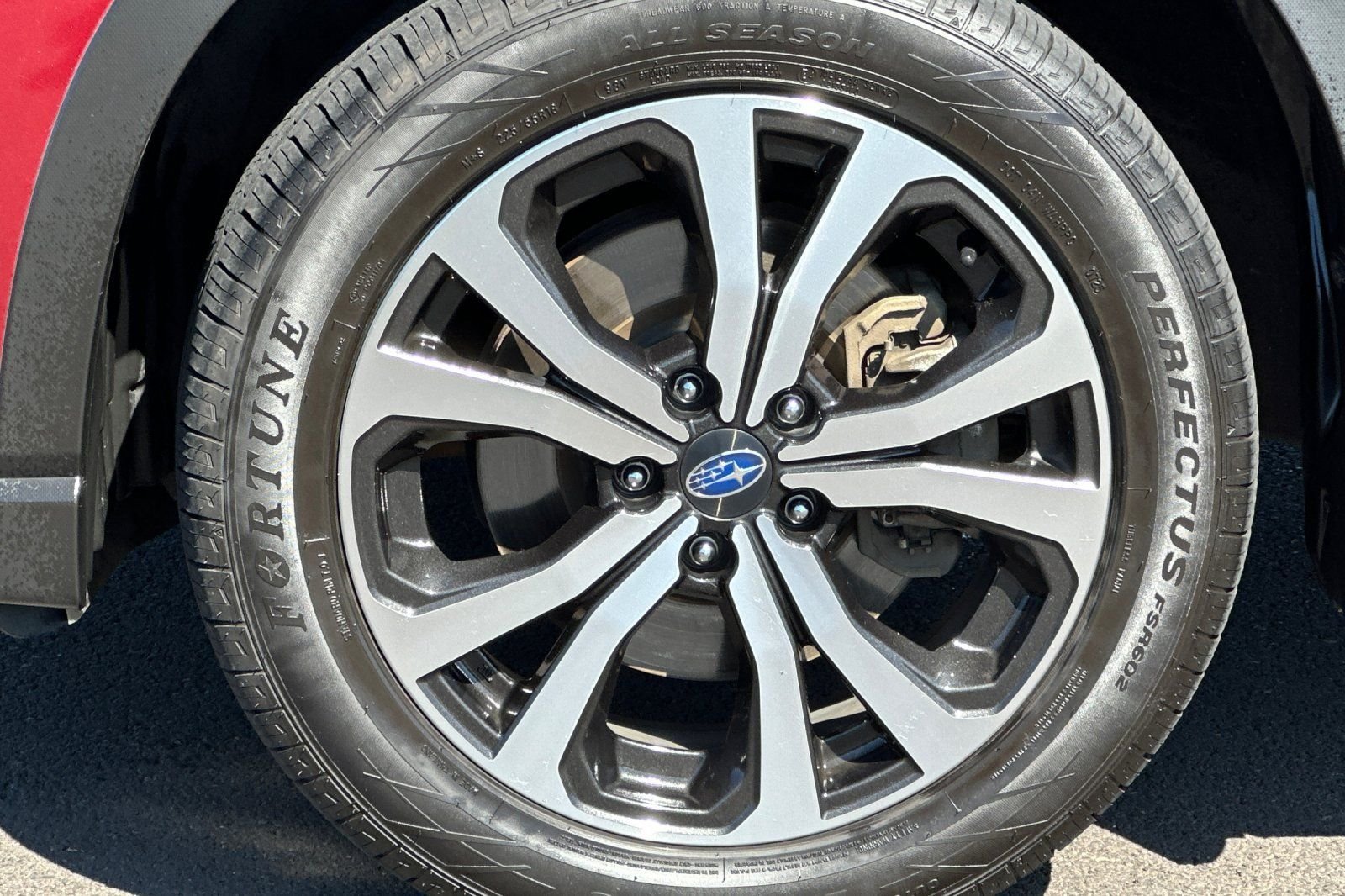 Used 2022 Red Subaru Limited image 33