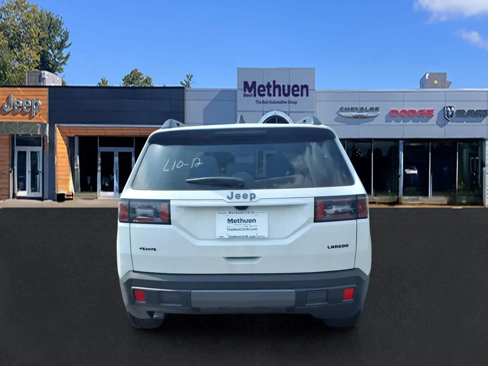 New 2026 Bright White Clearcoat Jeep Laredo image 6
