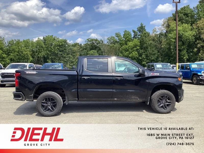 Used 2021 Black Chevrolet Custom Trail Boss image 8
