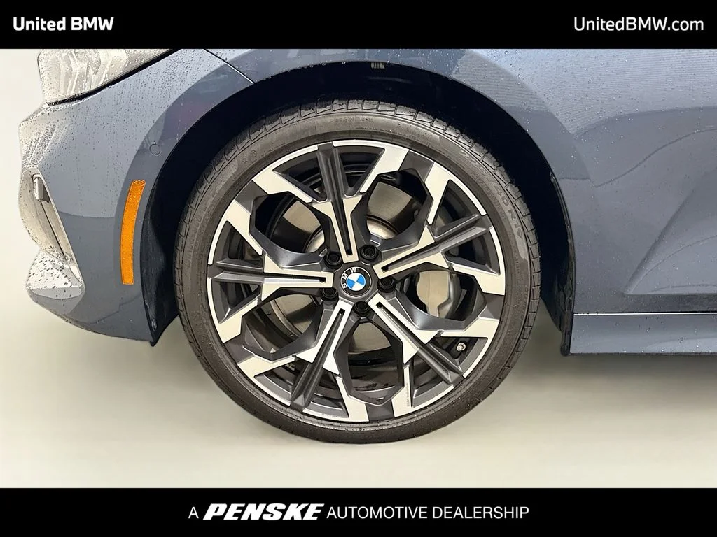 Certified Used 2026 Arctic Race Blue metallic BMW 330i image 2