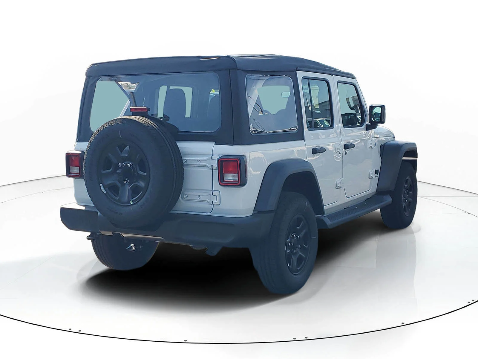 New 2026 Bright White Clearcoat Jeep Sport image 4