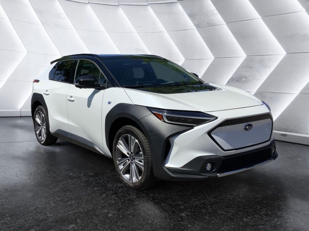 White 2024 Subaru Solterra Touring AWD SUV / Crossover All-Wheel Drive