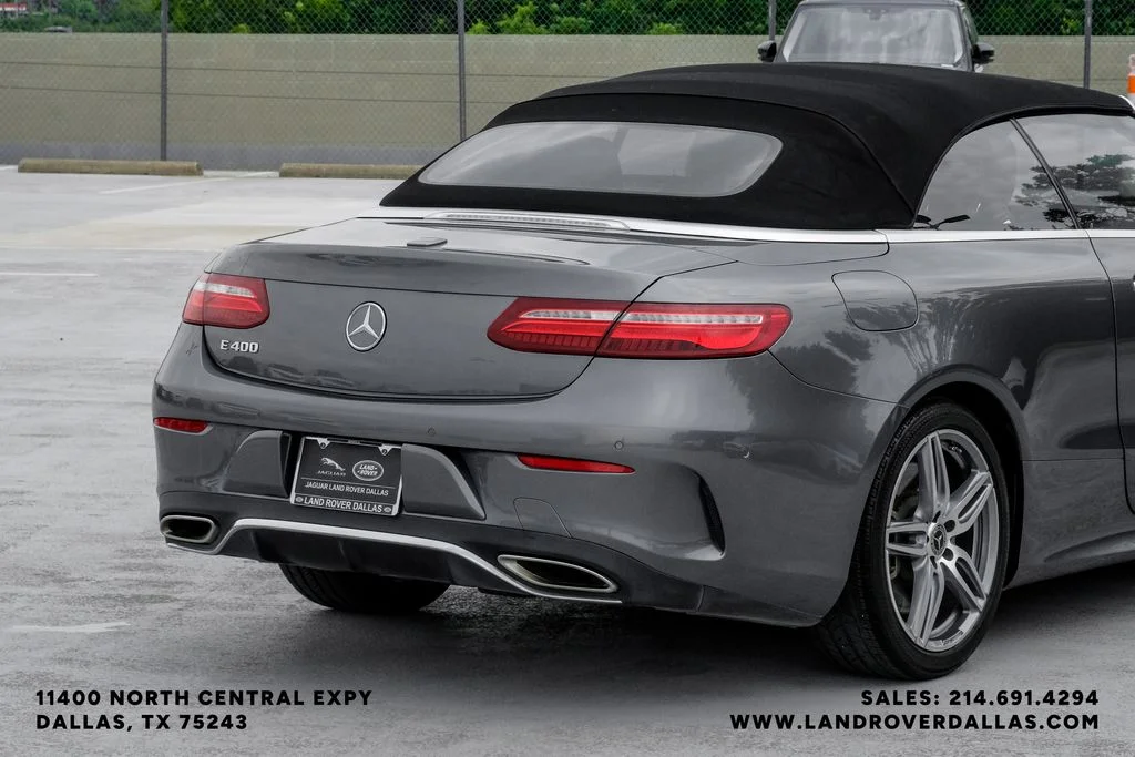 Used 2018 Gray Mercedes-Benz E 400 image 12