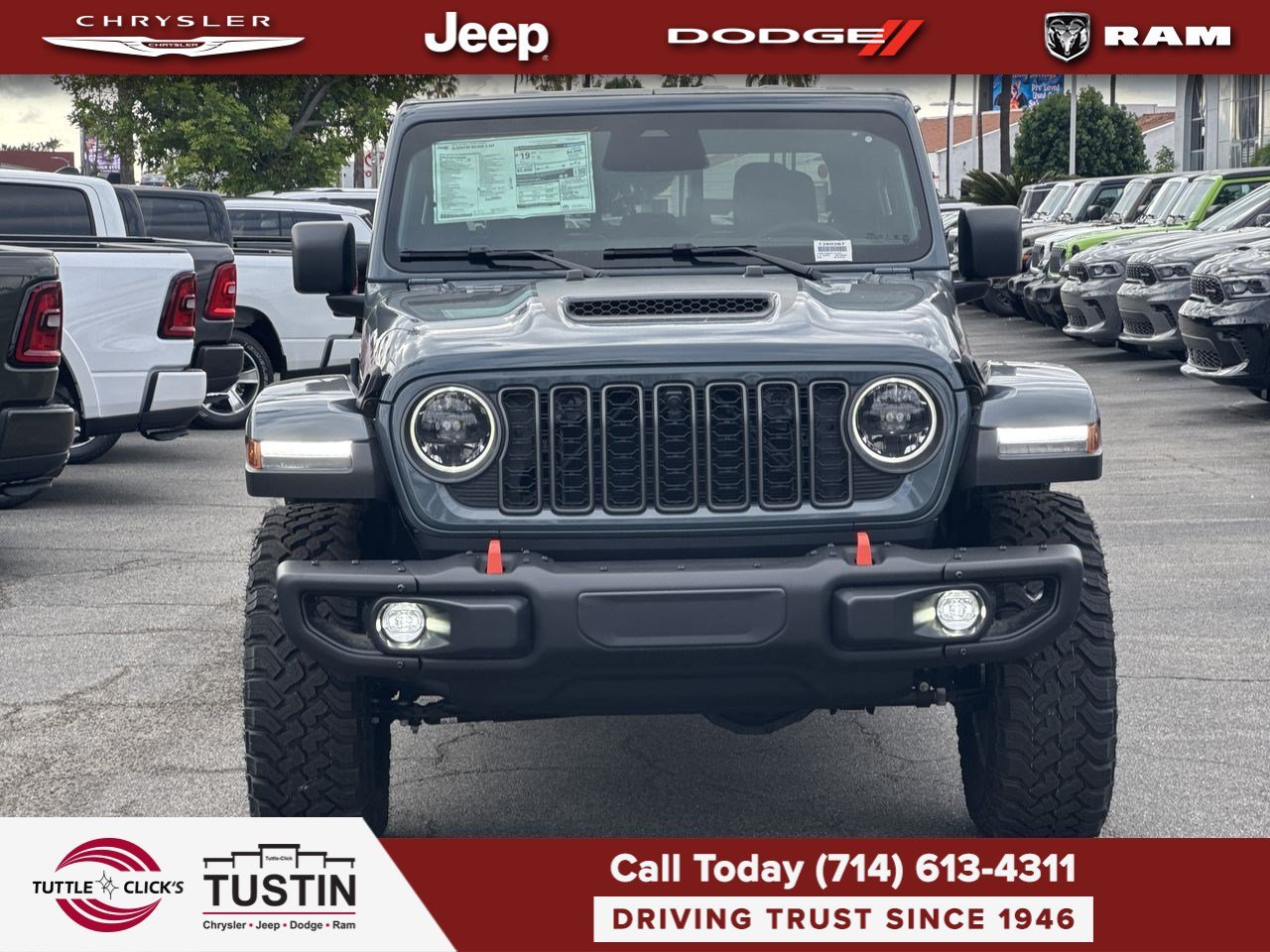New 2026 Anvil Clear-Coat Exterior Paint Jeep Mojave X image 8