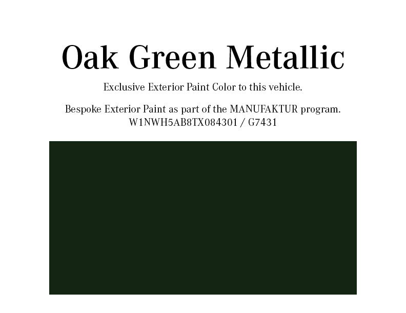 New 2026 Oak Green Metallic Mercedes-Benz AMG® G 63 SUV image 4