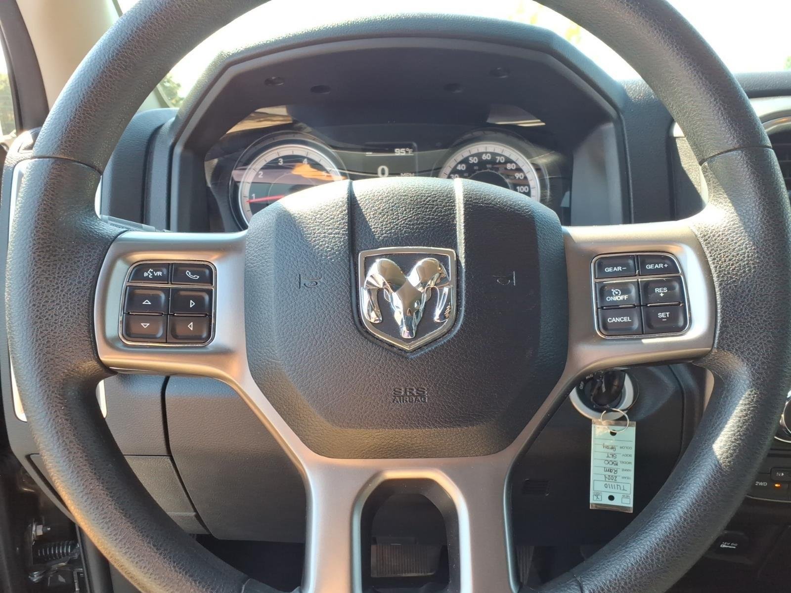 Used 2024 Granite Crystal Metallic Clearcoat Ram SLT image 24