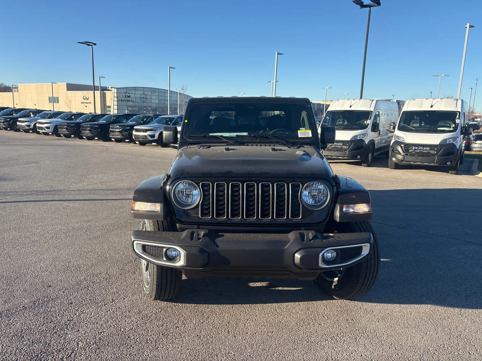 New 2026 Black Clear-Coat Exterior Paint Jeep Sahara image 3