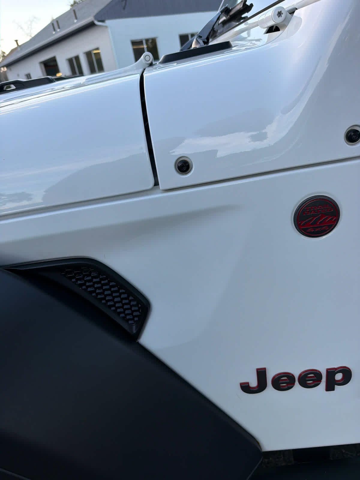 Used 2024 Bright White Clearcoat Jeep Rubicon image 10