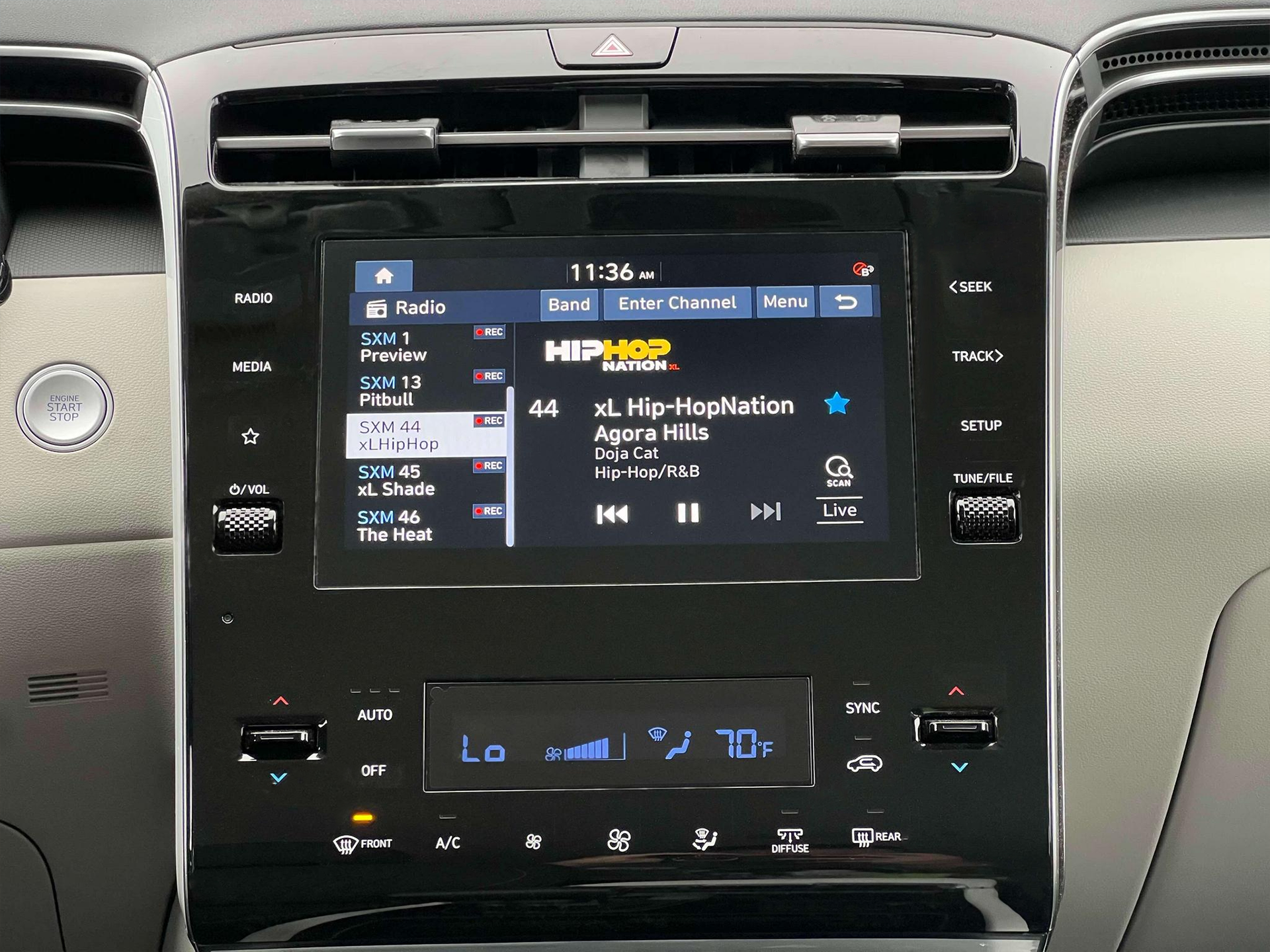 New 2024 Blue Hyundai SEL AWD image 19