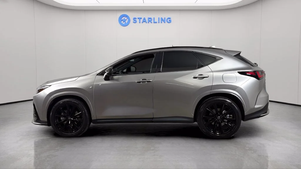 Used 2025 Silver Lexus NX 350 F SPORT Handling image 3