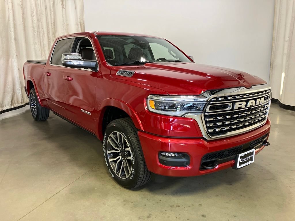 New 2026 Molten Red Pearl-Coat Exterior Paint RAM Longhorn image 1