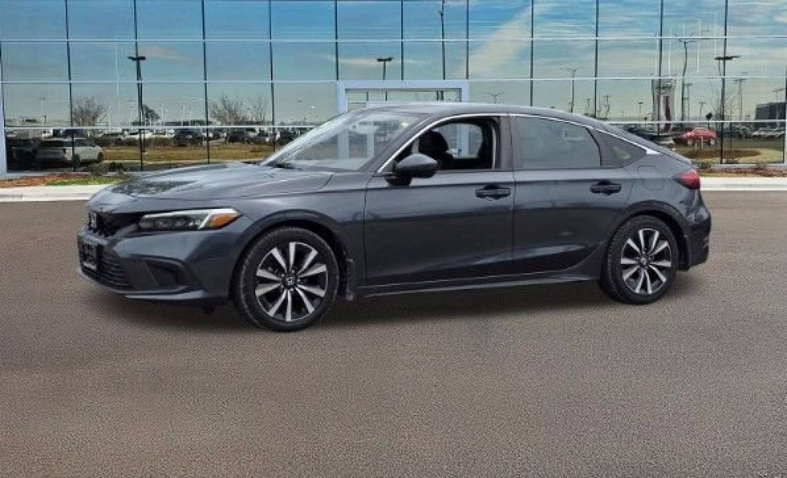 Certified Used 2023 Meteorite Gray Metallic Honda EX-L image 3