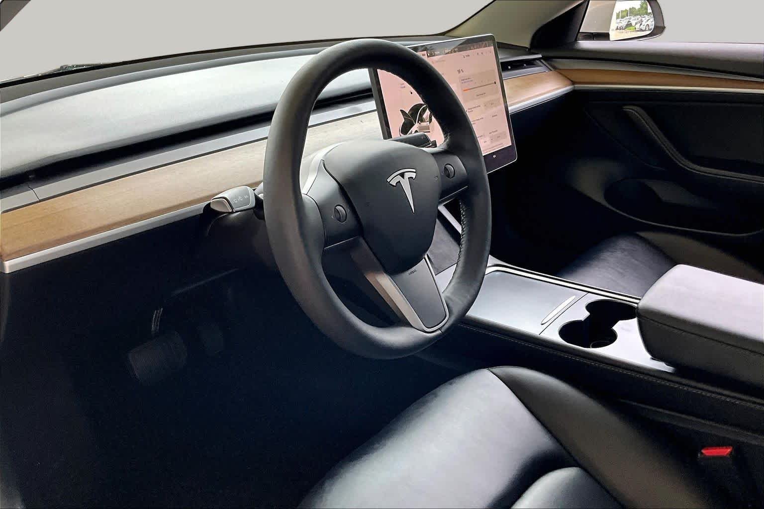 Used 2023 Pearl White Multi-Coat Tesla  image 14