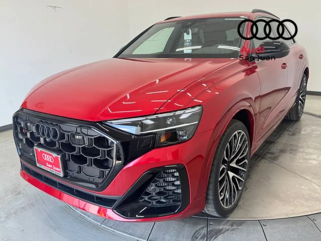 New 2026 Red Audi 4.0T Premium Plus image 3