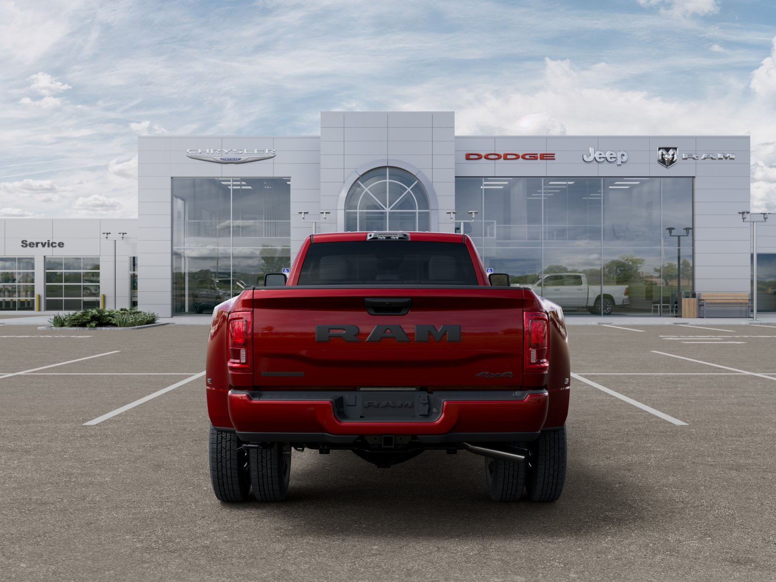 New 2026 Molten Red Pearlcoat RAM Big Horn image 32
