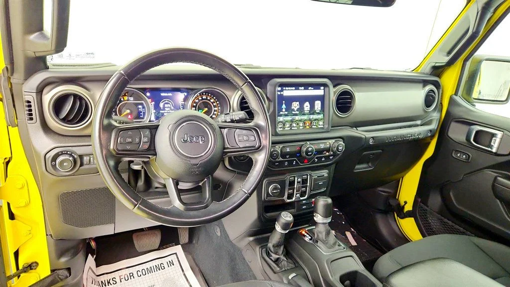 Used 2022 High Velocity Clearcoat Jeep Unlimited High Tide 4x4 image 11