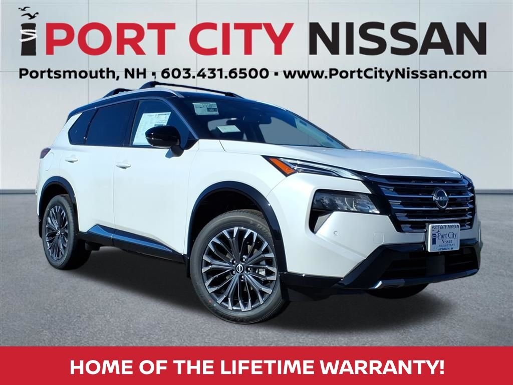 New 2026 Everest White Pearl TriCoat / Super Black Two-tone Nissan Platinum image 1