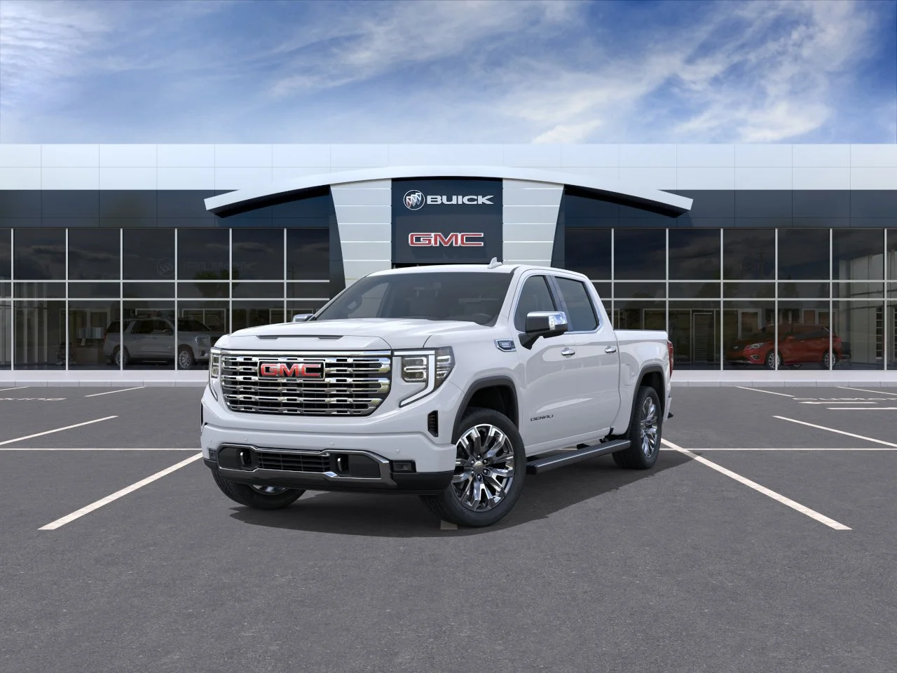 New 2026 Glacier White Tricoat GMC Denali image 9