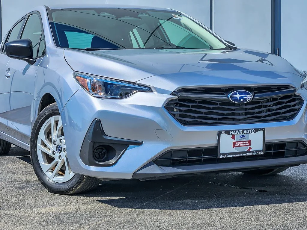 Used 2024 Silver Subaru Base image 2