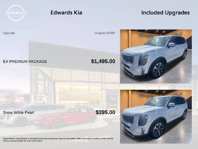 Used 2020 White Kia EX image 7