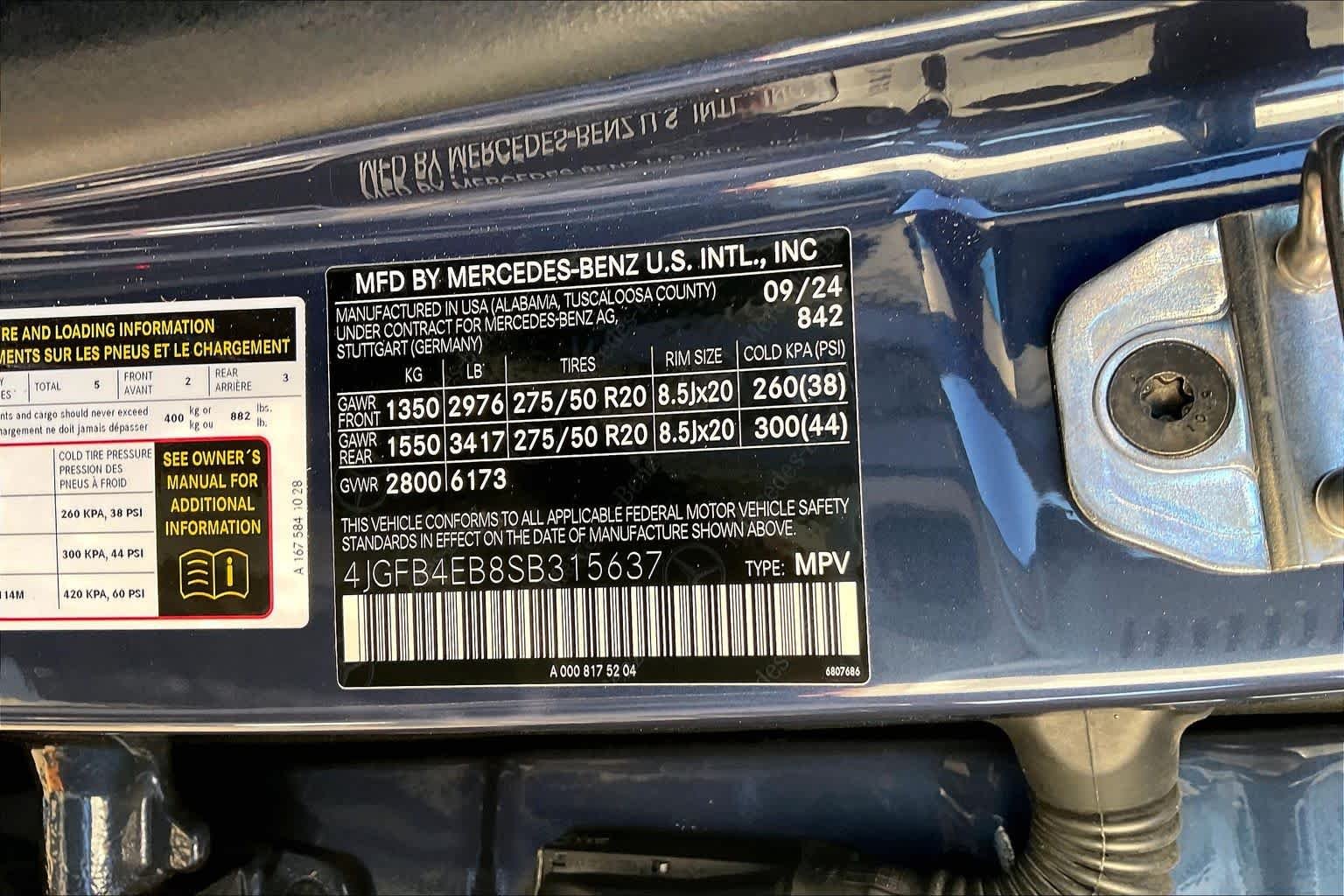 Used 2025 Twilight Blue Metallic Mercedes-Benz GLE 350 image 35