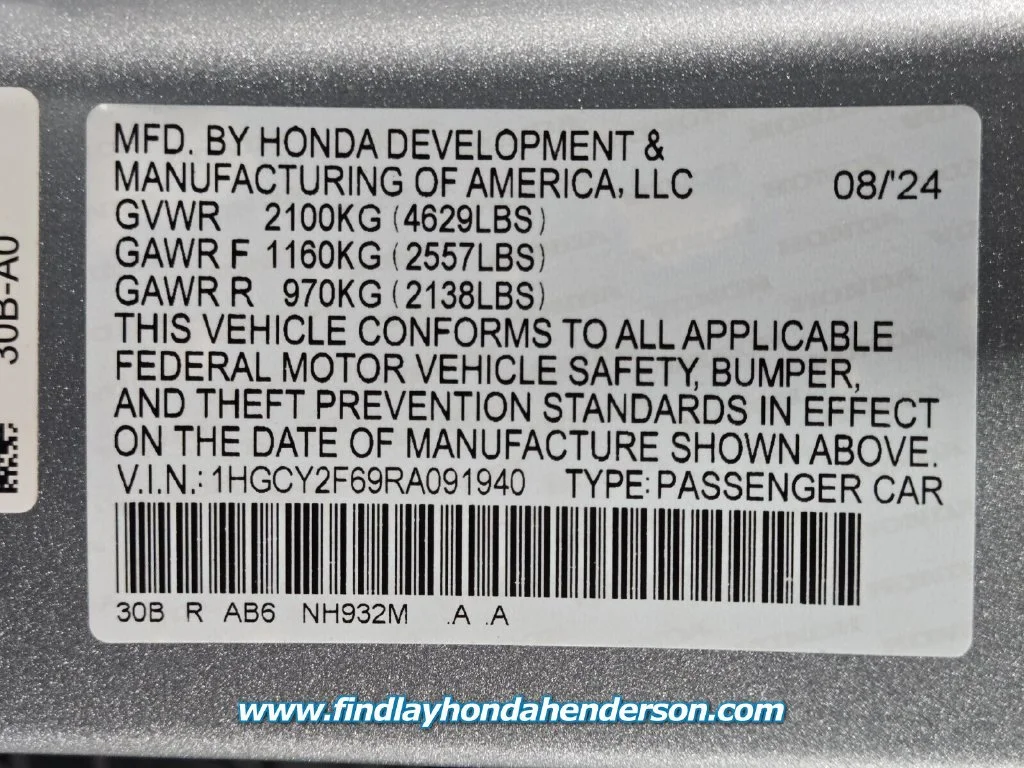 2024 Honda Accord Hybrid EX-L - Photo 14