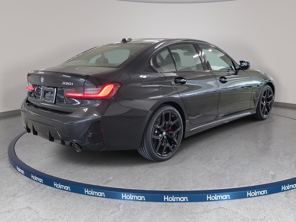 New 2026 Black Sapphire Metallic BMW 330i image 4