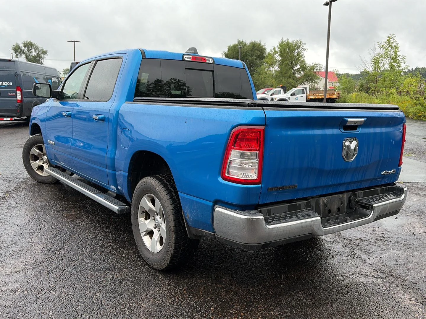 Used 2020 Hydro Blue Pearlcoat Ram Big Horn image 3