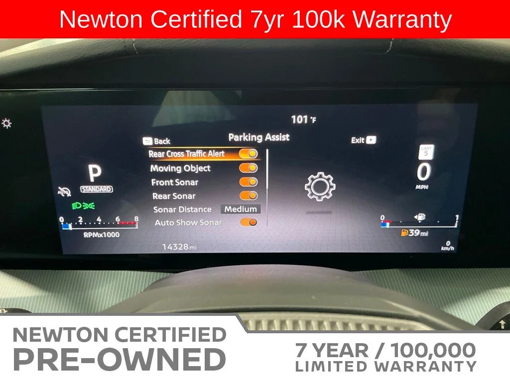 Certified Used 2026 Super Black Nissan Platinum image 39