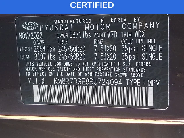 Used 2024 Red Hyundai Calligraphy image 27