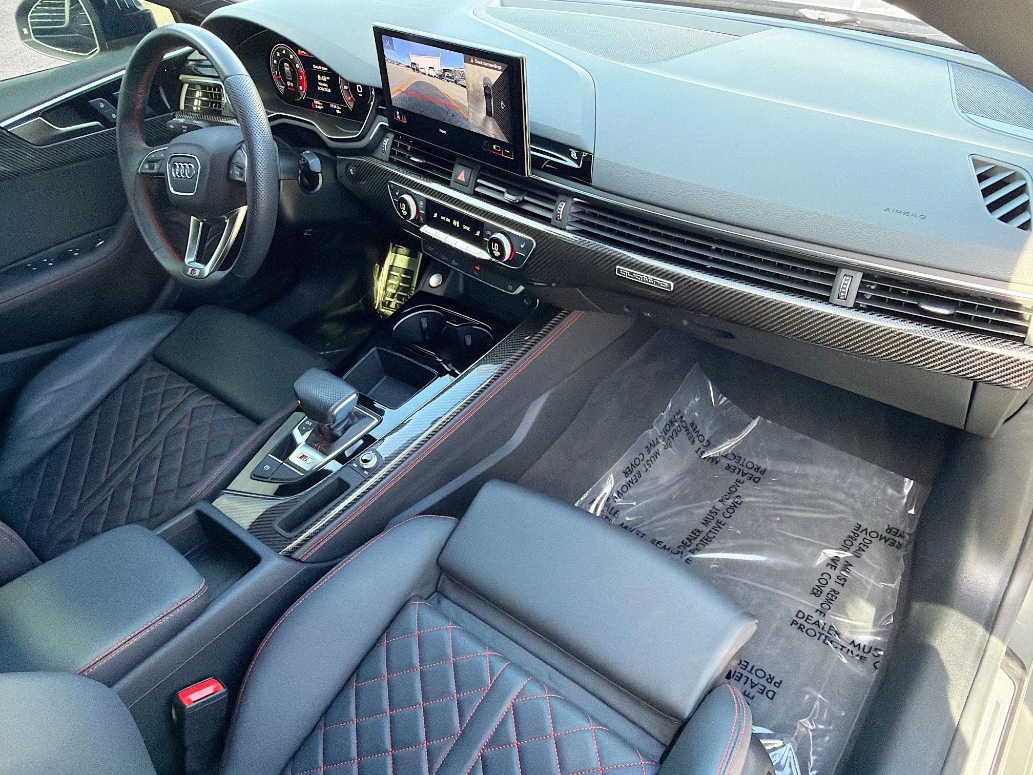 Used 2024 Chronos Gray Metallic Audi Premium Plus image 13