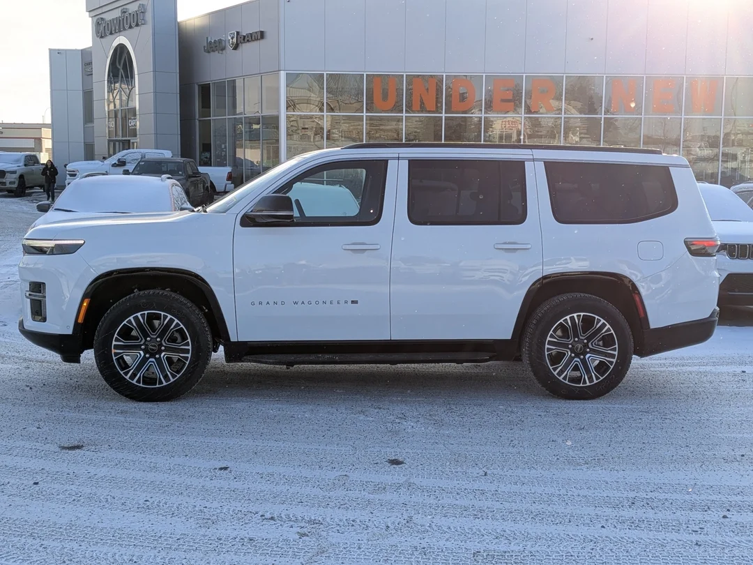 New 2026 White Jeep Grand Wagoneer - - 4x4 - Heavy Duty Trailer Tow - 8 Passenger Seating & More! image 5