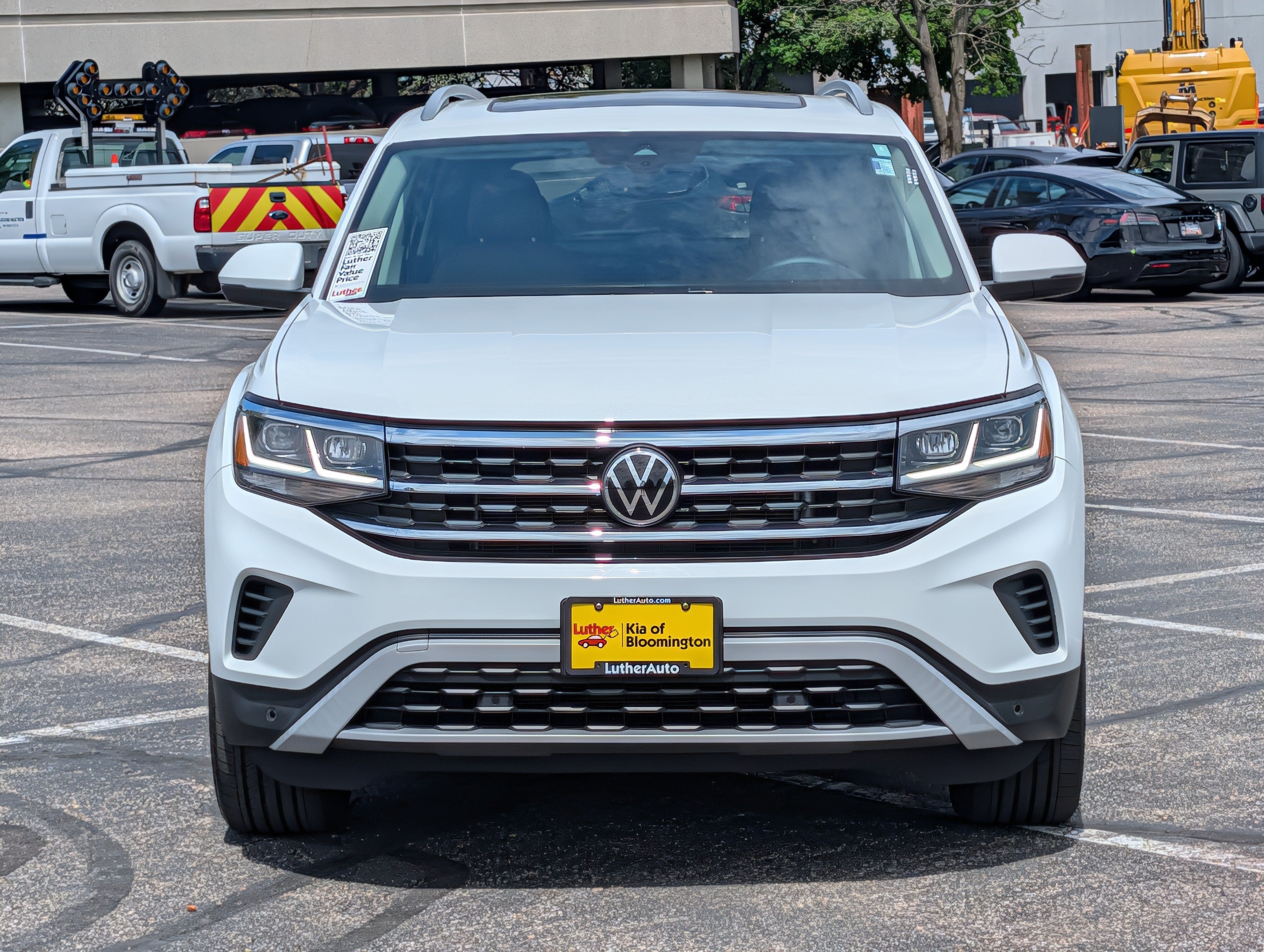 Used 2021 Volkswagen Atlas SEL with VIN 1V2BP2CA4MC606067 for sale in Bloomington, Minnesota