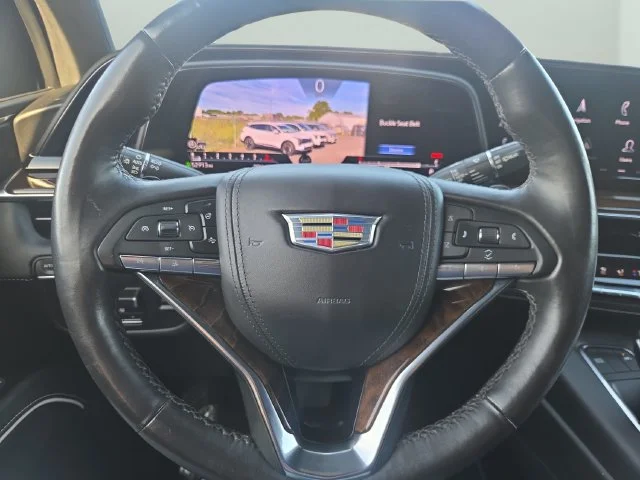 Used 2022 Black Cadillac Sport Platinum image 29
