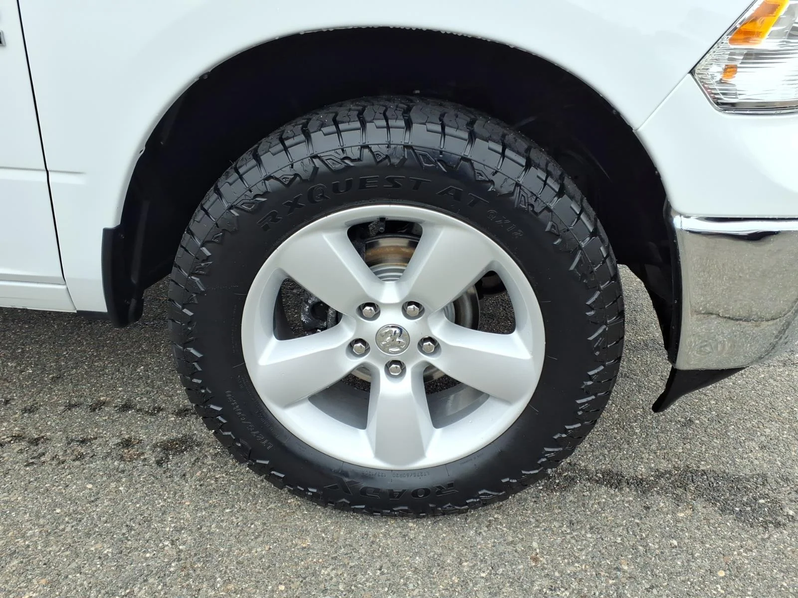 Used 2024 Bright White Clearcoat Ram SLT image 10