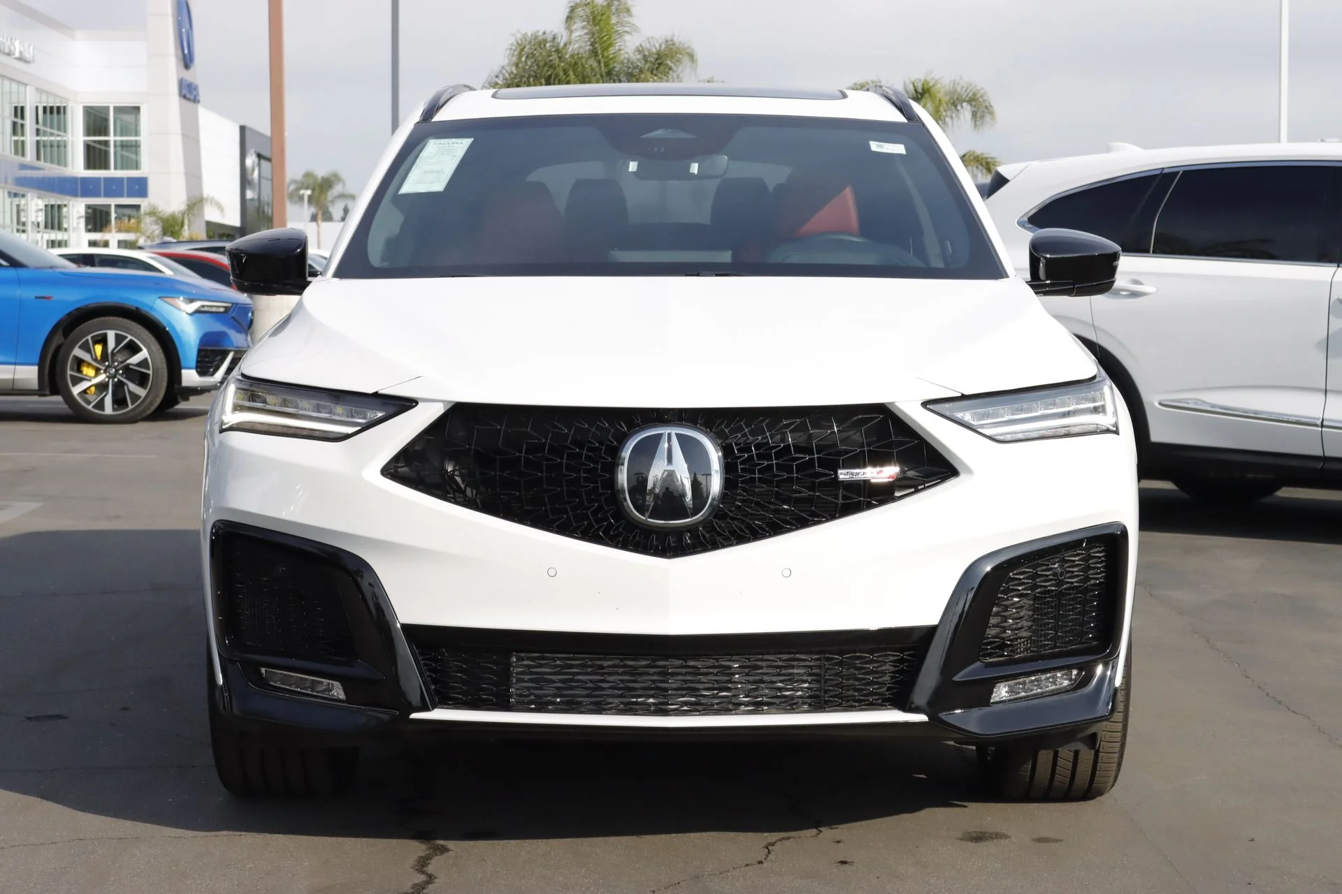 New 2026 Platinum White Pearl Acura SH-AWD Type S with Advance Package image 3