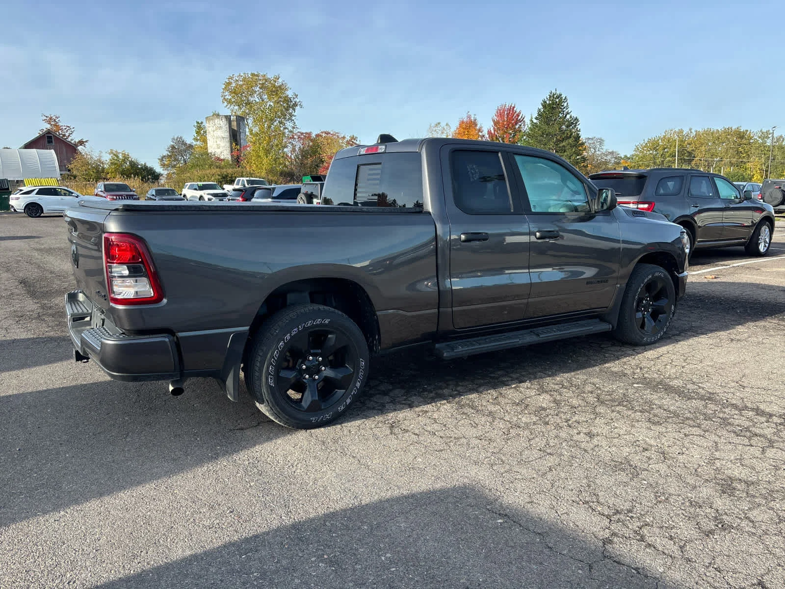 Used 2023 Granite Crystal Metallic Clearcoat Ram Tradesman image 4